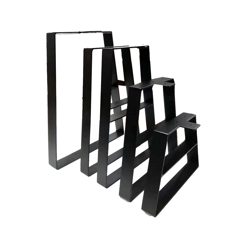 Metalowe nogi trapezowe